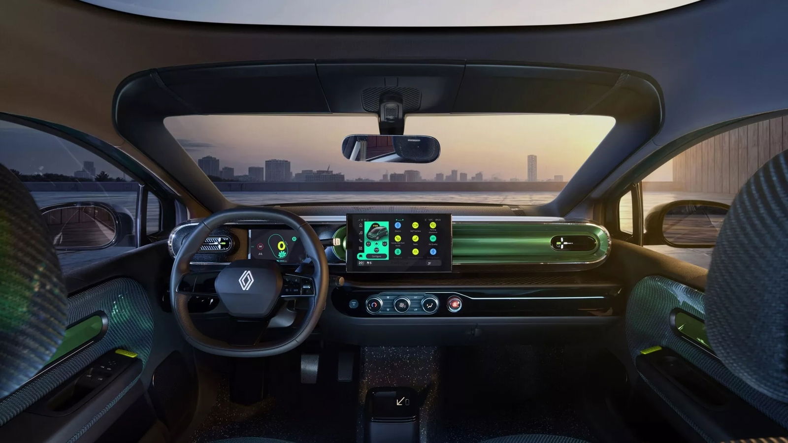 Renault Twingo eléctrico interior