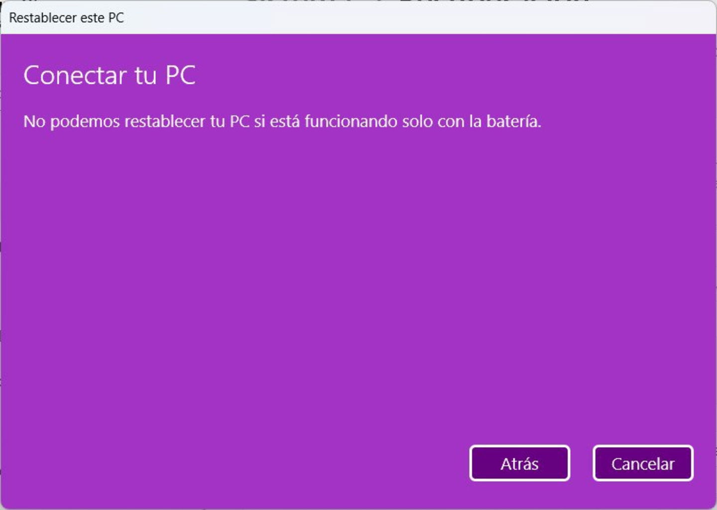 Cómo restablecer Windows 11 desde cero y paso a paso