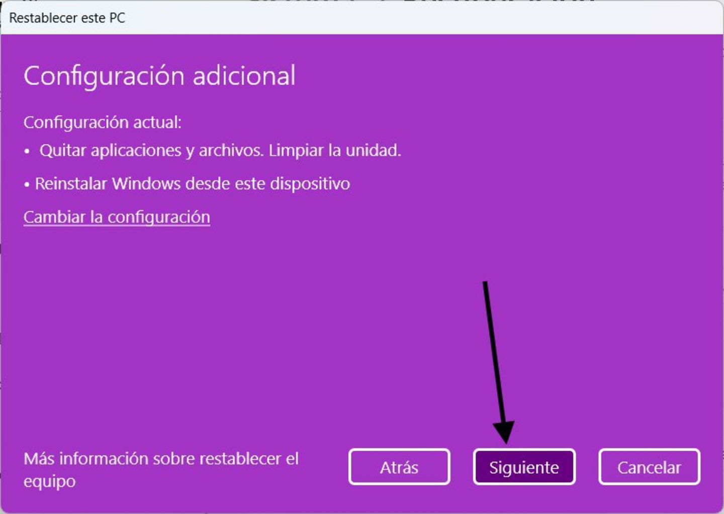 Cómo restablecer Windows 11 desde cero y paso a paso