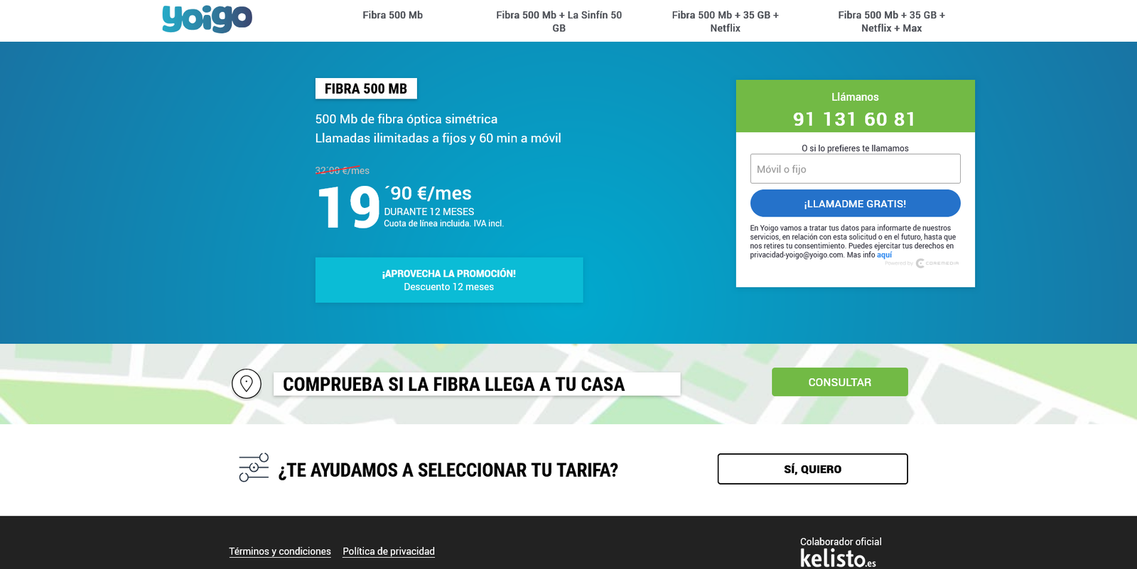 Fibra de 500 Mb con fijo por solo 19,90 euros. Pocas operadoras ofrecen tanta velocidad por ese precio