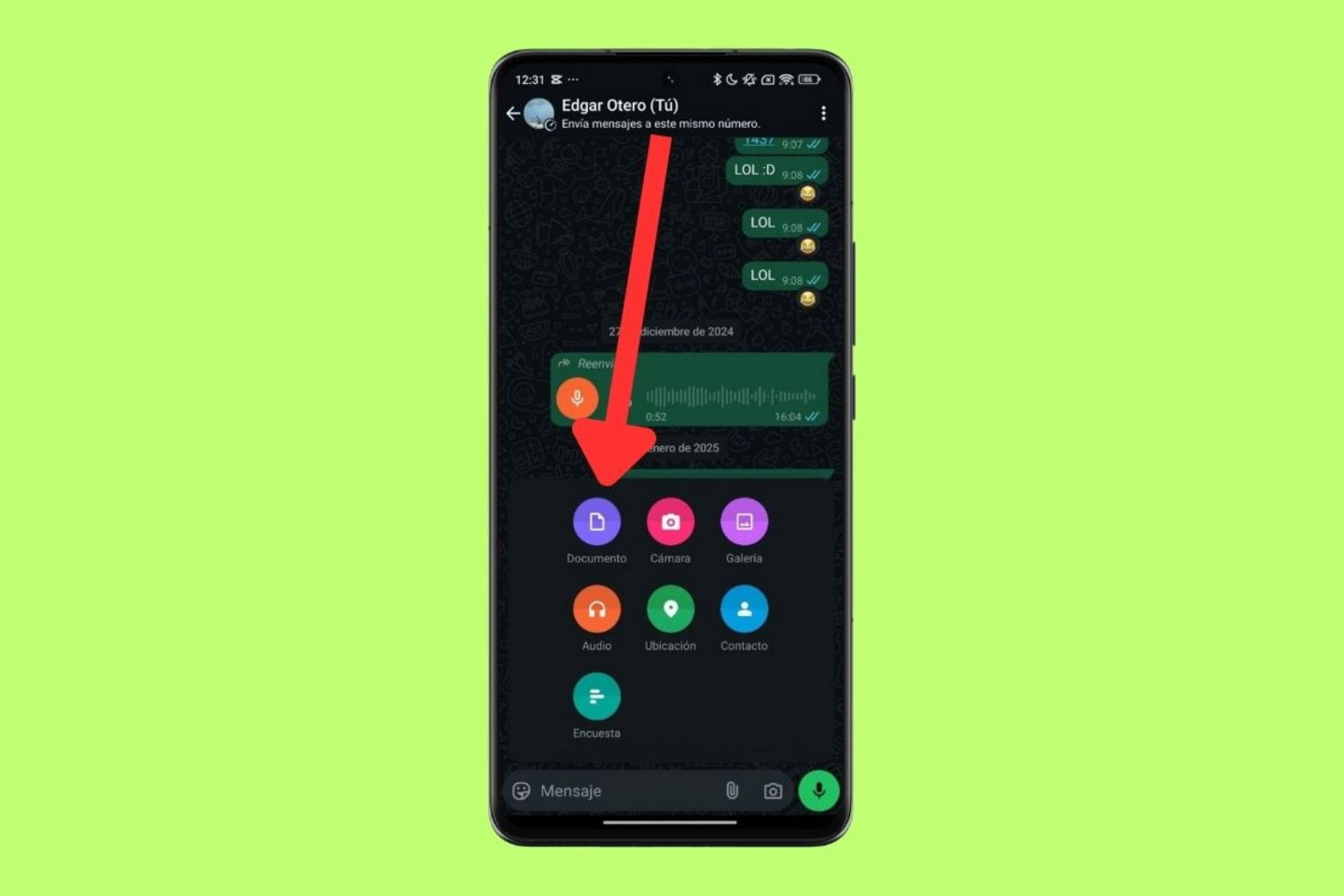 Cómo enviar tarjetas de visita virtuales para WhatsApp