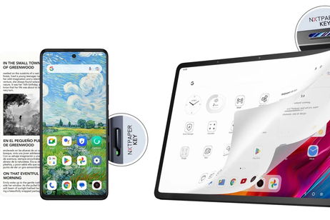 Los nuevos smartphones y tablets de TCL tienen una pantalla a color que se transforma en pantalla eInk pulsando un botón