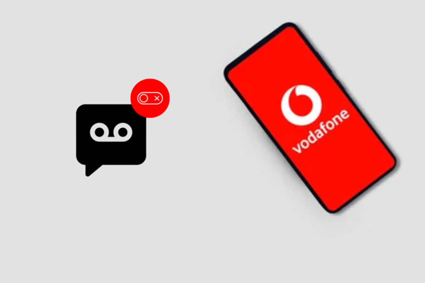 Vodafone también ofrece varios métodos para desactivar el buzón de voz