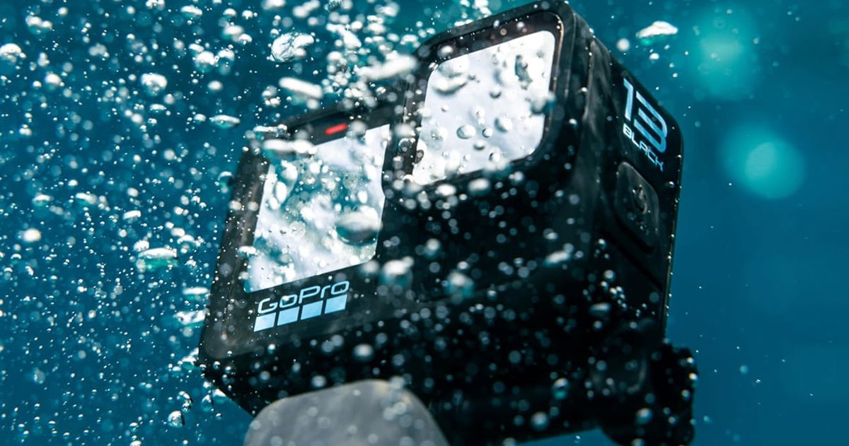 La GoPro HERO13 graba en 5.3K y se sumerge sin miedo, tanto en el agua como en los descuentos extremos