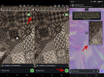 ビデオでwhatsapp用のgifを作成します