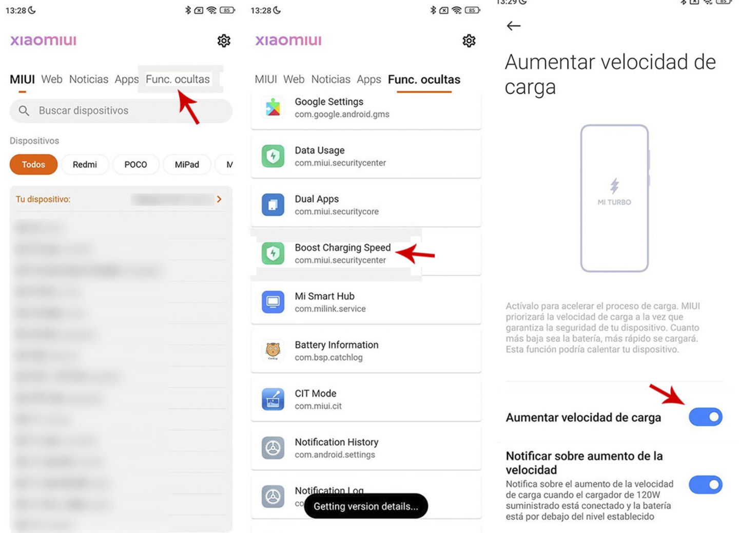 Hacer que un móvil Xiaomi cargue más rápido es posible