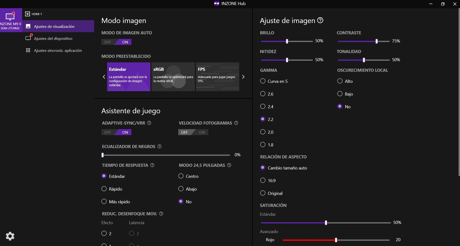 Sony Inzone M9 II, análisis, el monitor que mejor se lleva con PlayStation 5