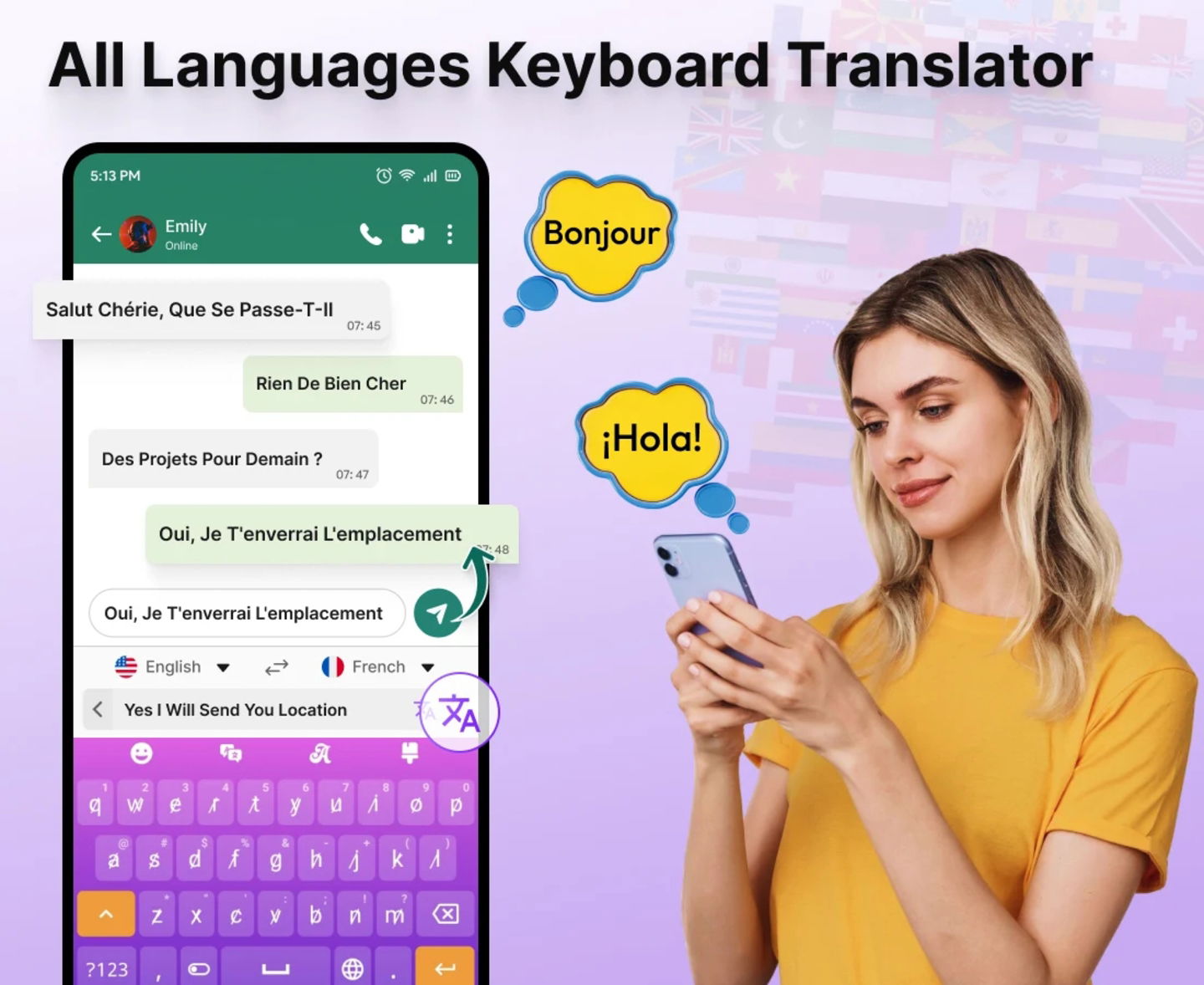 Keyboard Translator All Chats