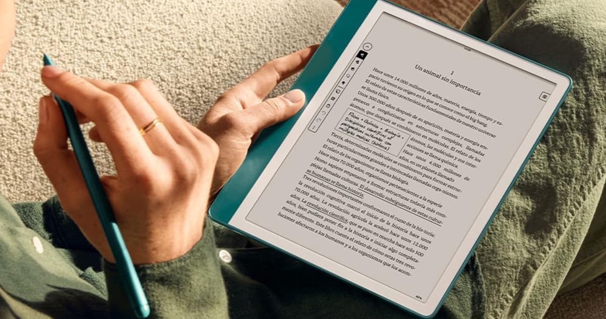 Se desploma el precio del nuevo Kindle Scribe, un libro electrónico con gran pantalla y lápiz para tomar notas