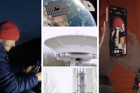 Las videollamadas por satélite al más puro estilo Starlink estarán disponibles en Vodafone este 2025