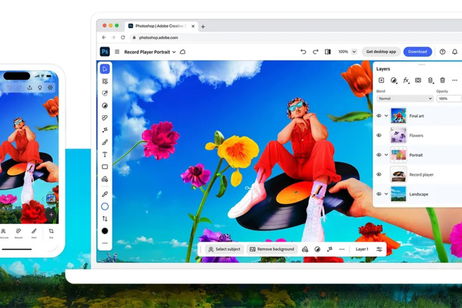 Photoshop podrá usarse gratis en el móvil. Ya ha llegado a iPhone, y lo hará más tarde a Android