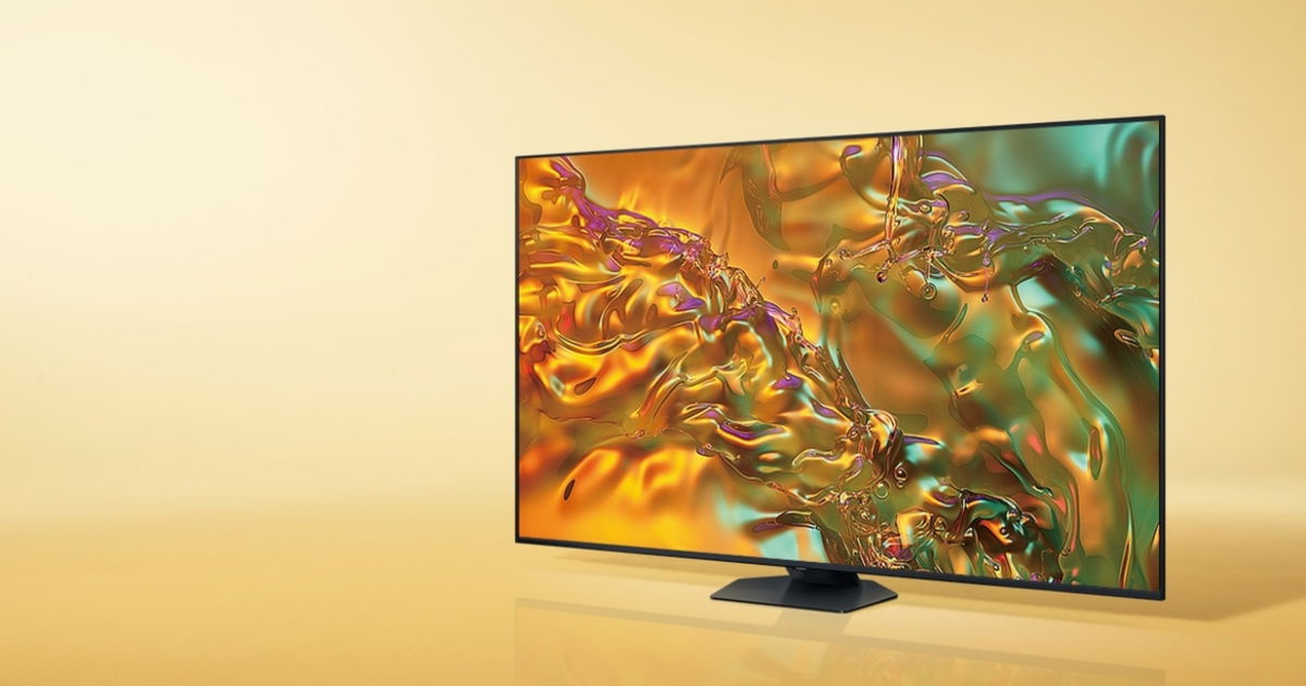 Monstruosa smart TV Samsung de 85 pulgadas a mitad de precio: 120 Hz, tecnología QLED y 4 altavoces