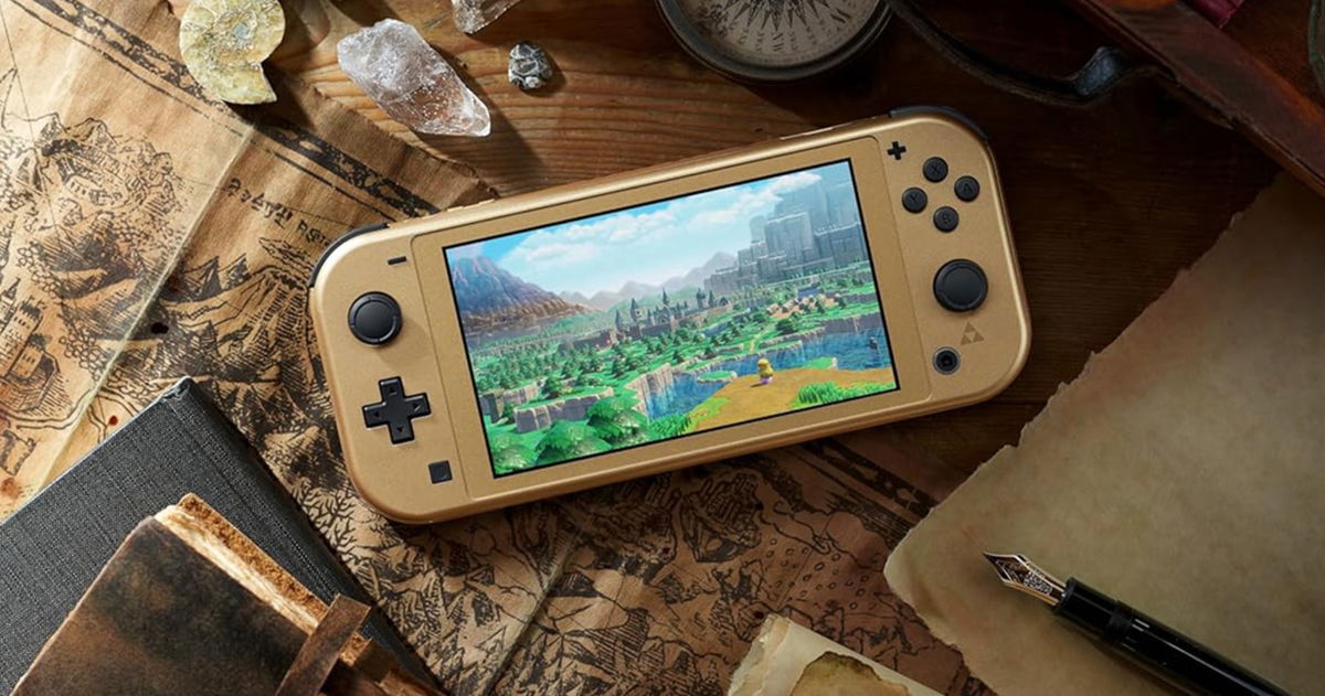 Esta Nintendo Switch con un diseño inspirado en Zelda es de las más bonitas y está más barata que nunca