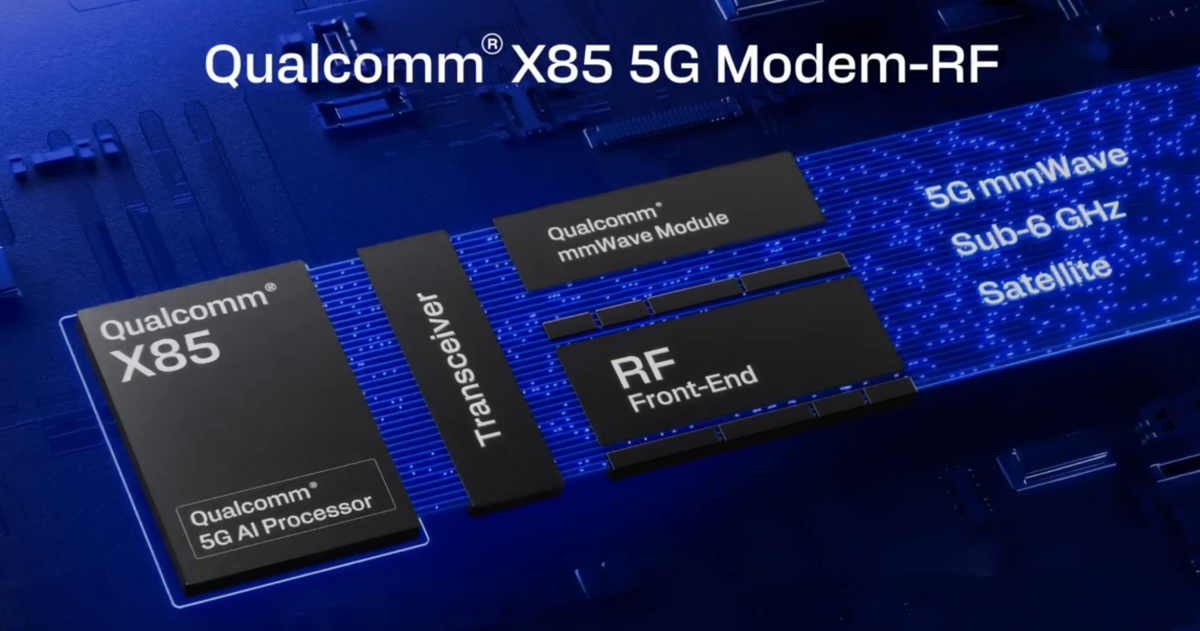 Qualcomm X85 y X82: dos nuevos módems para móviles y portátiles que redefinen la conectividad