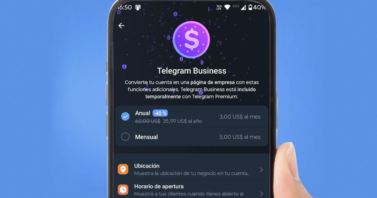 Qué es Telegram Business y en qué se diferencia de la versión estándar