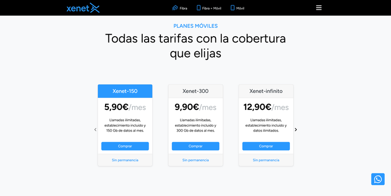 150 GB a velocidad 5G por 5,90 euros. Pocas operadoras pueden igualar la última oferta de Xenet