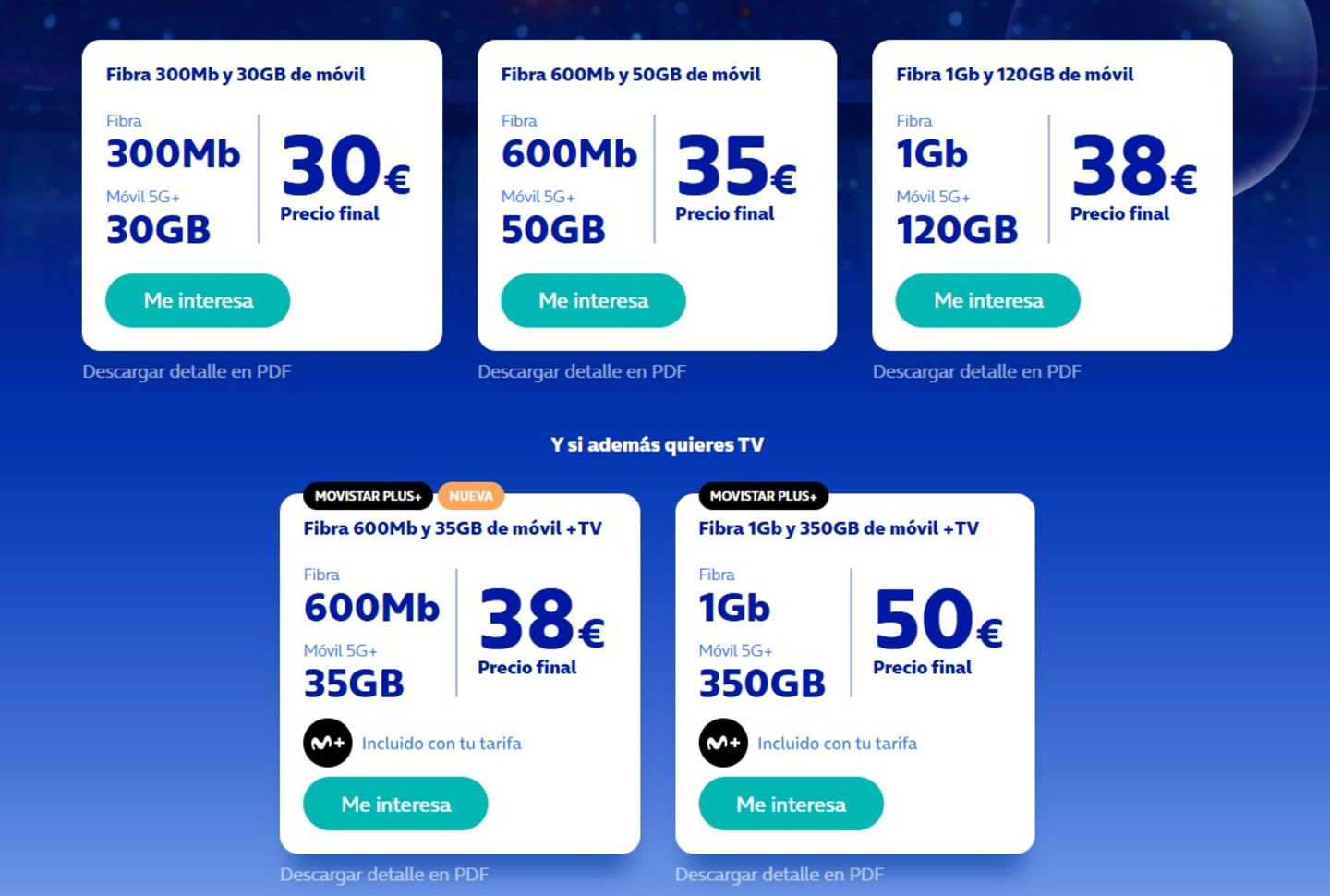 O2 lanza una nueva oferta con Movistar Plus+ incluido. Por solo 38 euros tienes fibra, móvil 5G+, fijo y ahora la plataforma de streaming