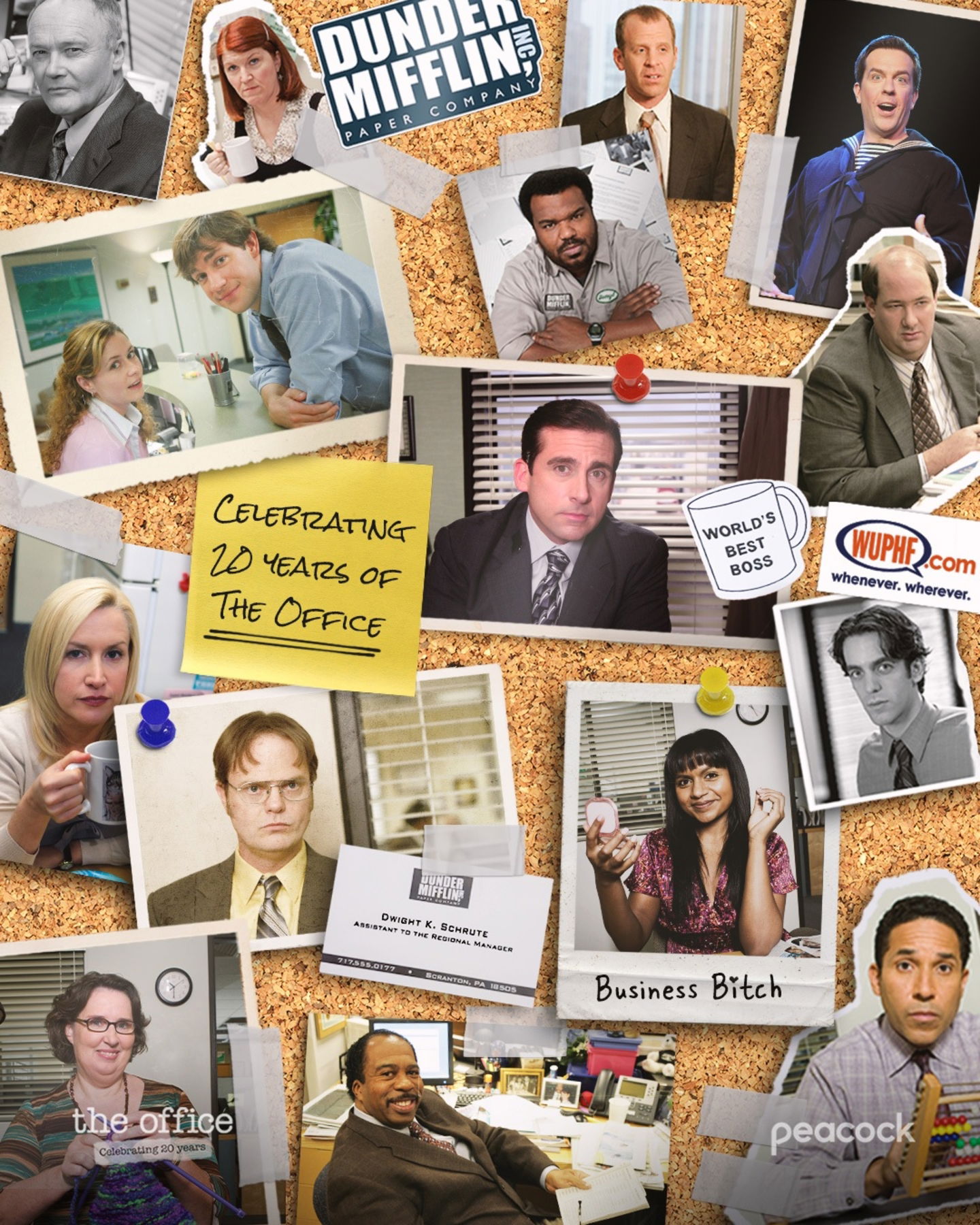 20 curiosidades por el 20º aniversario de 'The Office' y póster conmemorativo