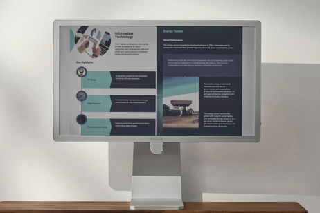 Boox ha creado su primer monitor para PC con pantalla de tinta electrónica