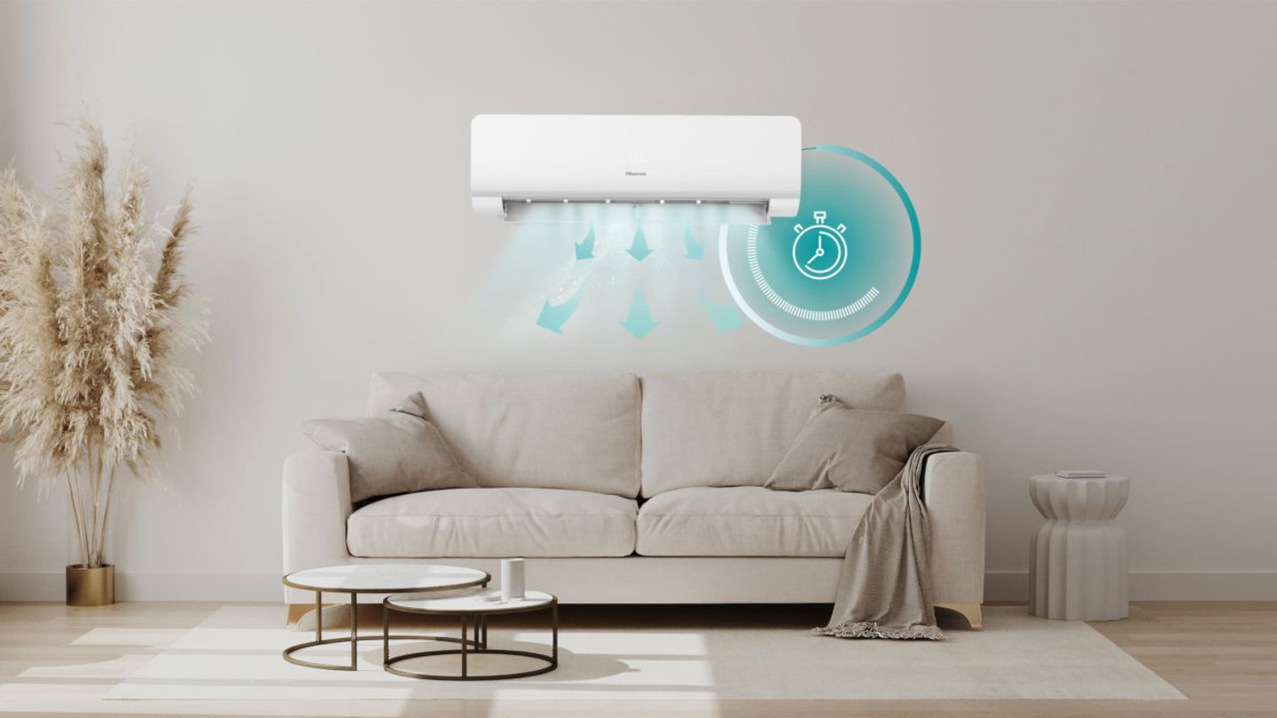 Toca ir pensando en poner un aire acondicionado en casa... y este Hisense tiene un enorme descuento ahora mismo