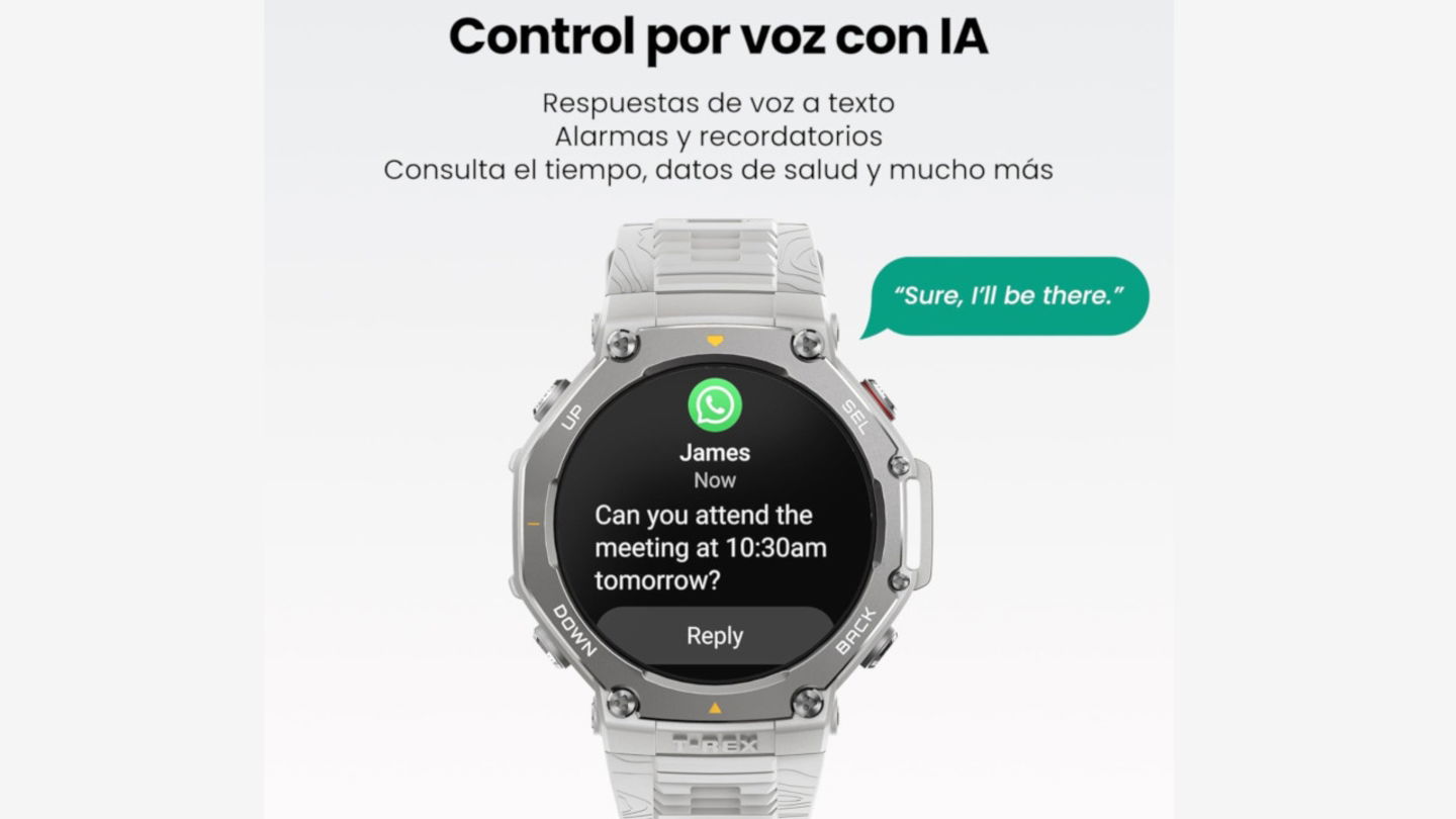 El smartwatch todoterreno con GPS dual, mapas offline y batería de 27 días que arrasa en valoraciones en Amazon está al mínimo histórico