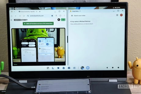 Google y la continuidad de escritorio en Android: estas son las primeras imágenes del escritorio ampliado nativo, muy similar a Samsung DeX