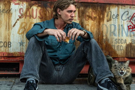 Austin Butler protagoniza 'Bala perdida', un thriller con gatos, gánsteres judíos y mucha acción. Y Bad Bunny Austin Butler protagoniza 'Bala perdida', un thriller con gatos, gánsteres judíos y mucha acción. Y Bad Bunny