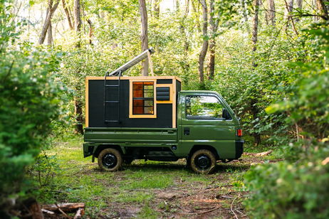 La casa prefabricada más pequeña del mundo cabe en un pequeño camión: es perfecta para moverte sin límites