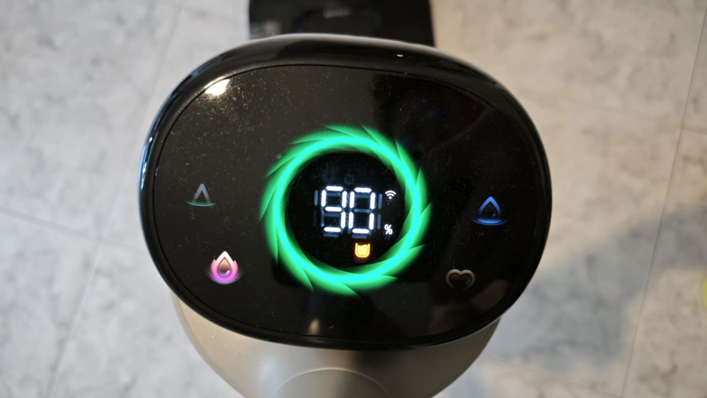 Dreame H15 Pro Heat pantalla