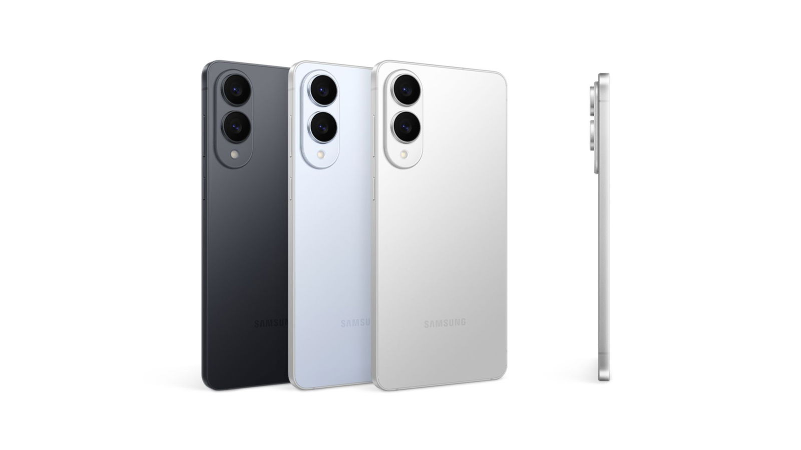 Gama S25 Edge en distintos colores