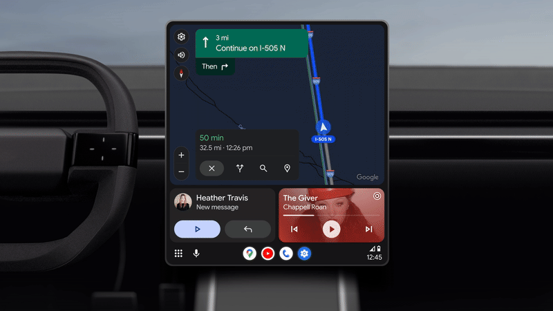 Gemini Live en Android Auto