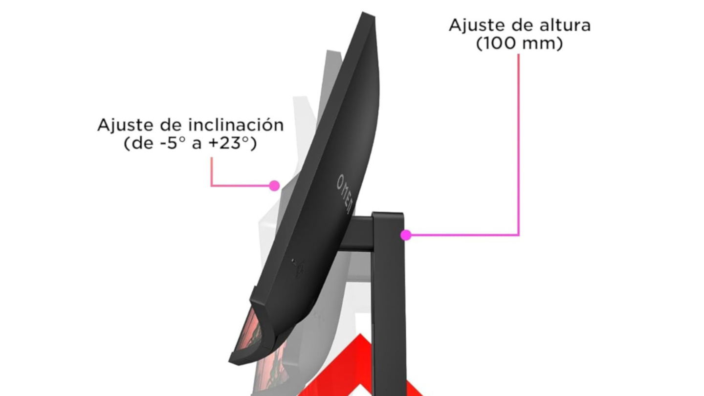 Curvo, QHD y con 165 Hz: este monitor HP lo tiene todo para subir el nivel de tus partidas, incluso una rebaja histórica