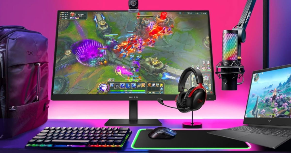 Curvo, QHD y con 165 Hz: este monitor HP lo tiene todo para subir el nivel de tus partidas, incluso una rebaja histórica