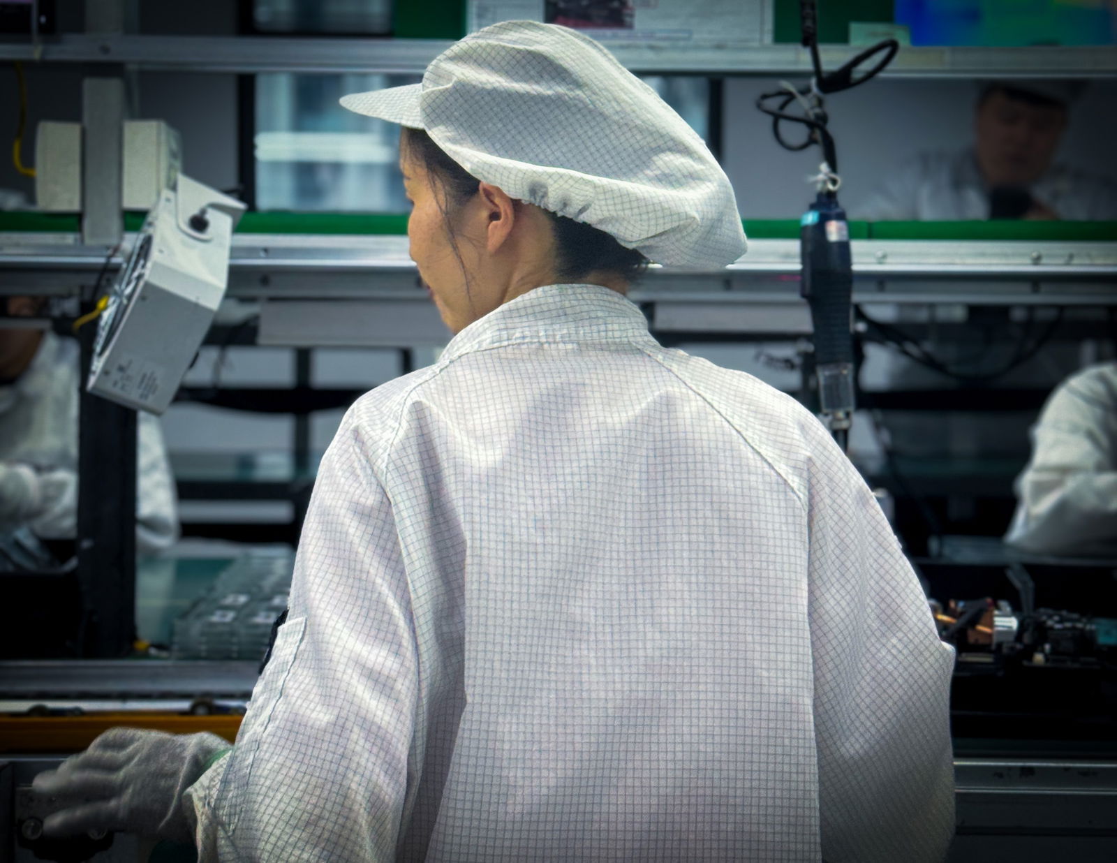 visita a la fábrica de Chengdu