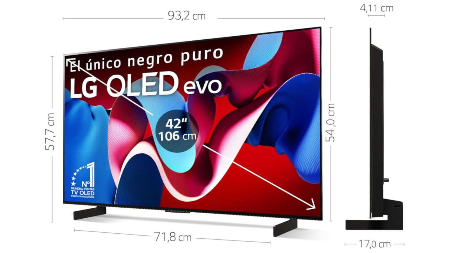 La LG OLED evo perfecta para gozar (o sufrir) El Clásico se desploma a su precio mínimo histórico