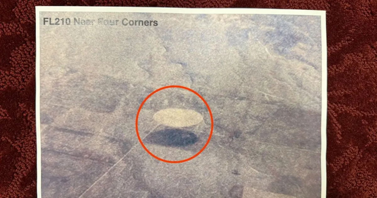 Filtraron la fotografía de lo que parecía un OVNI, pero guardaba un secreto fácil de explicar