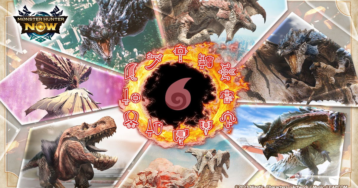 Llegan las misiones de Elemento Fuego a Monster Hunter Now, y aparecerán temporalmente monstruos especiales