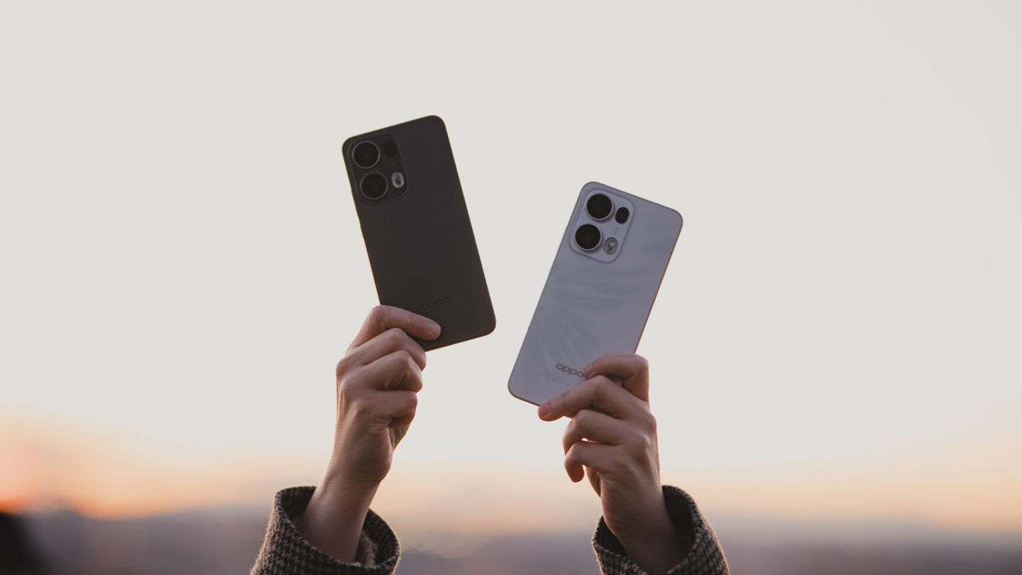 Los dos colores de Reno13 Pro 5G