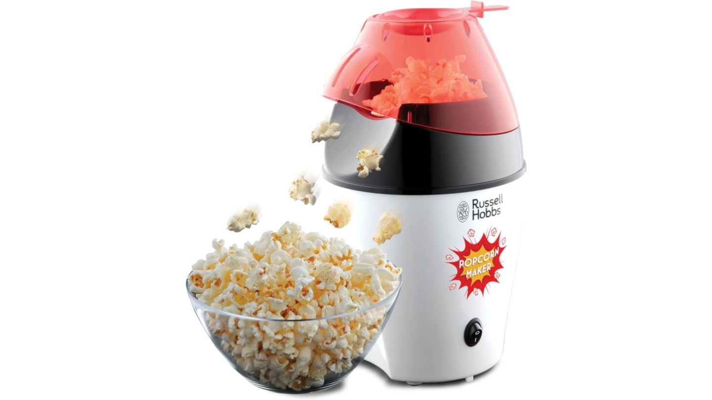 ¿Noche de cine en casa? Haz palomitas caseras sin grasa y en 3 minutos con esta máquina Russell Hobbs, a mínimo histórico