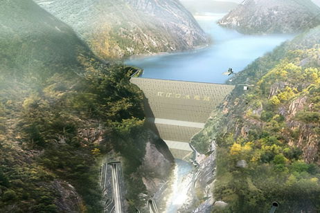 China está construyendo una presa monstruosa: es tan grande como un rascacielos