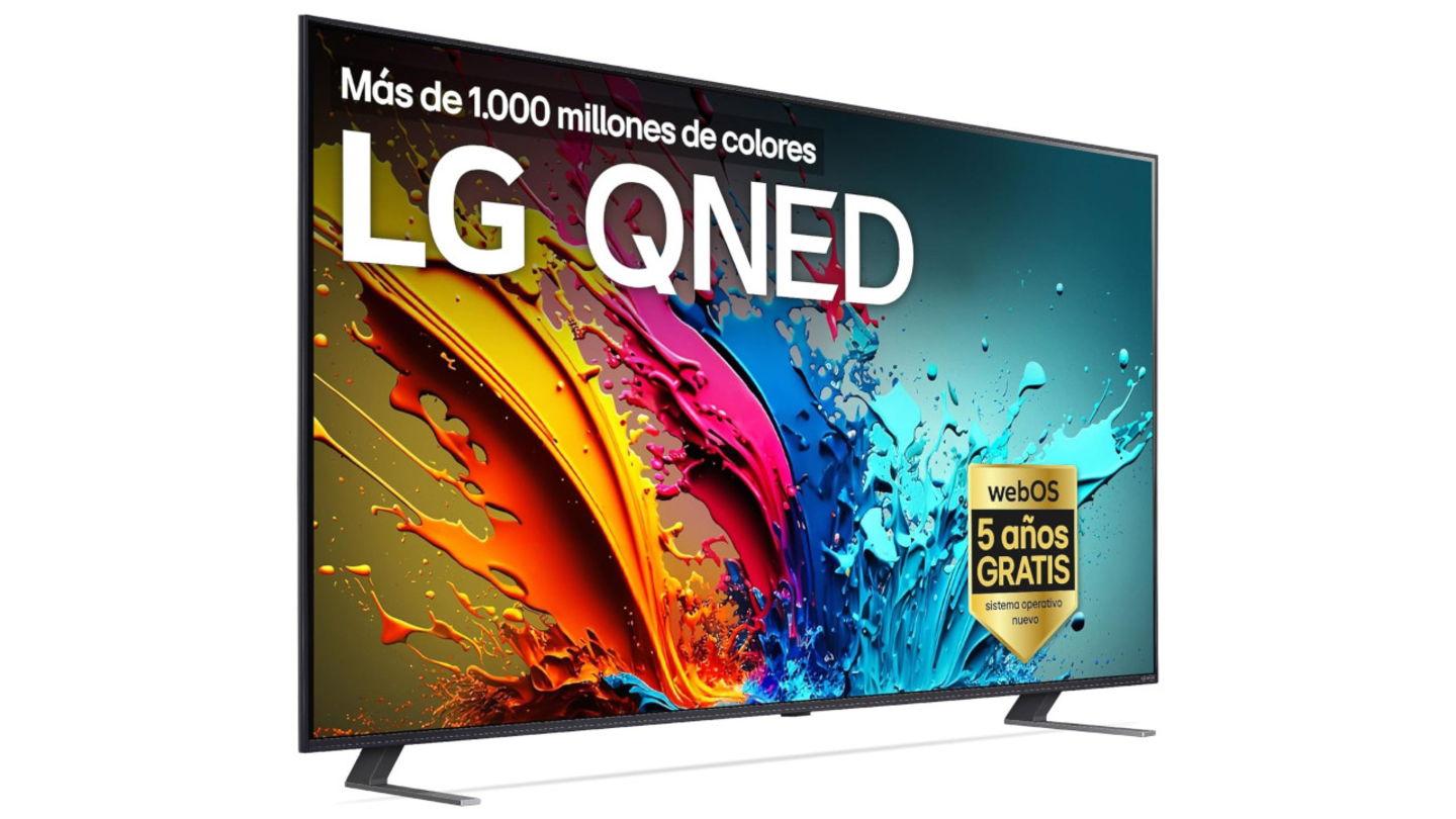 Brutal descuento de más de 1000 euros en la LG QNED de 75 pulgadas