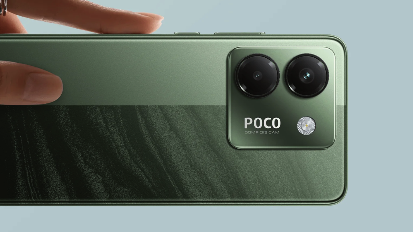Trasera del POCO M7 Pro 5G