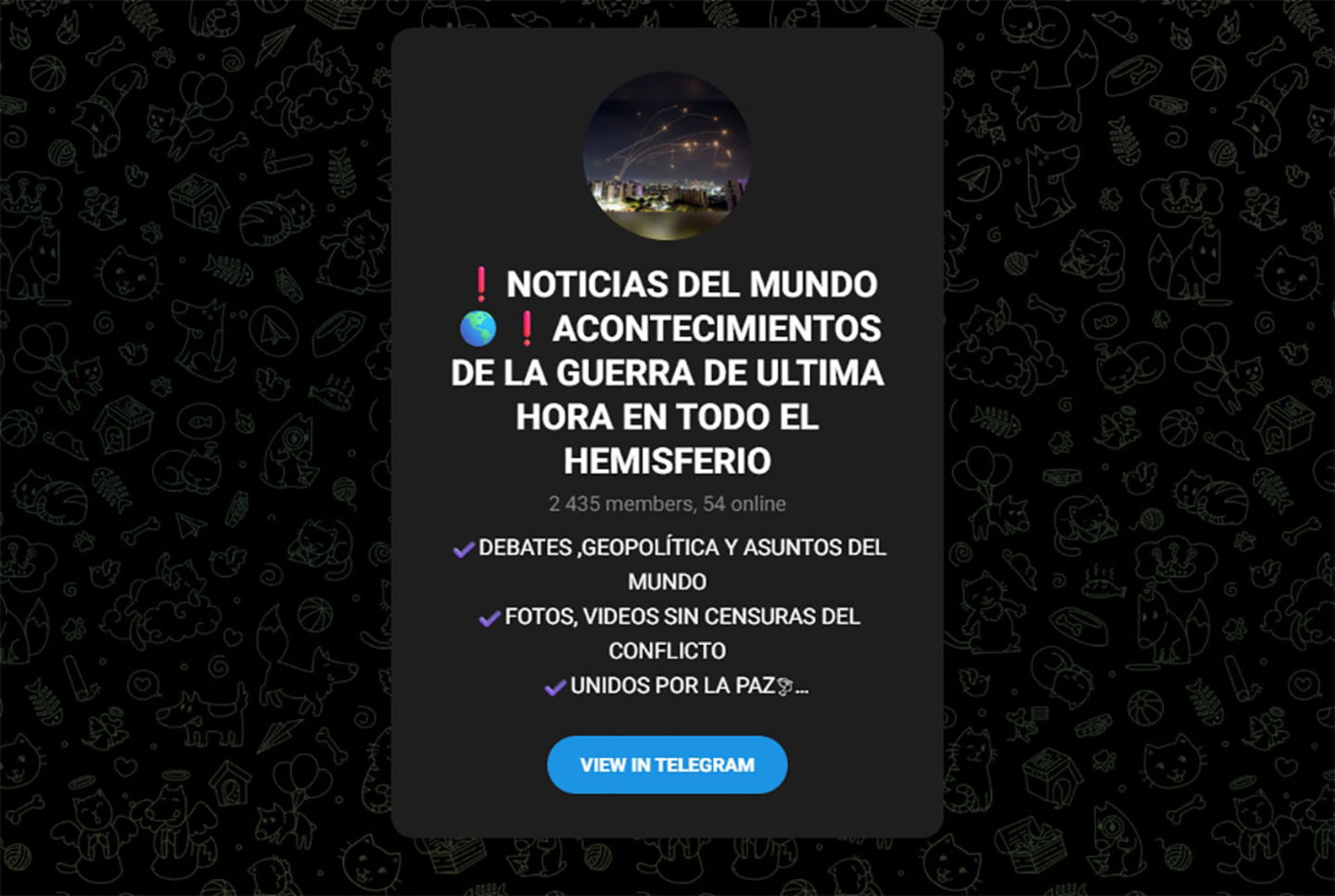 Acontecimientos de la Guerra