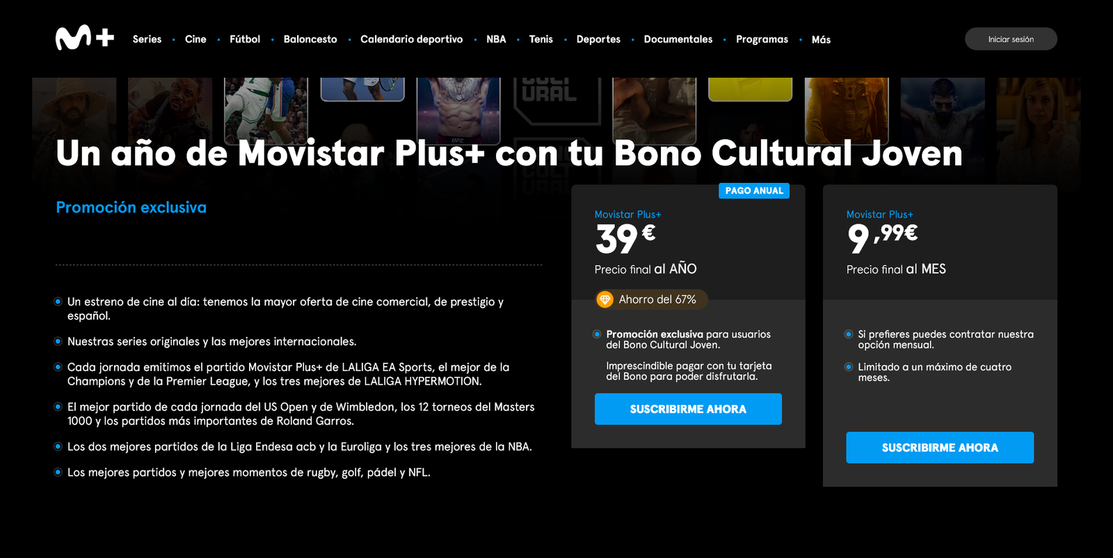 Contratar Movistar Plus+ con el Bono Cultural (%AÑO%): qué incluye y cómo es el proceso