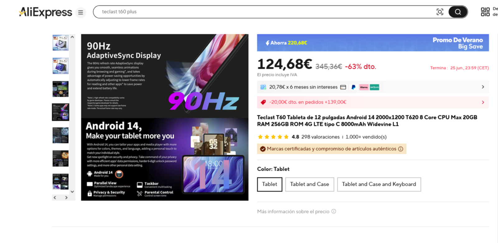 Análisis Teclast T60: la tablet ideal para si quieres ahorrar
