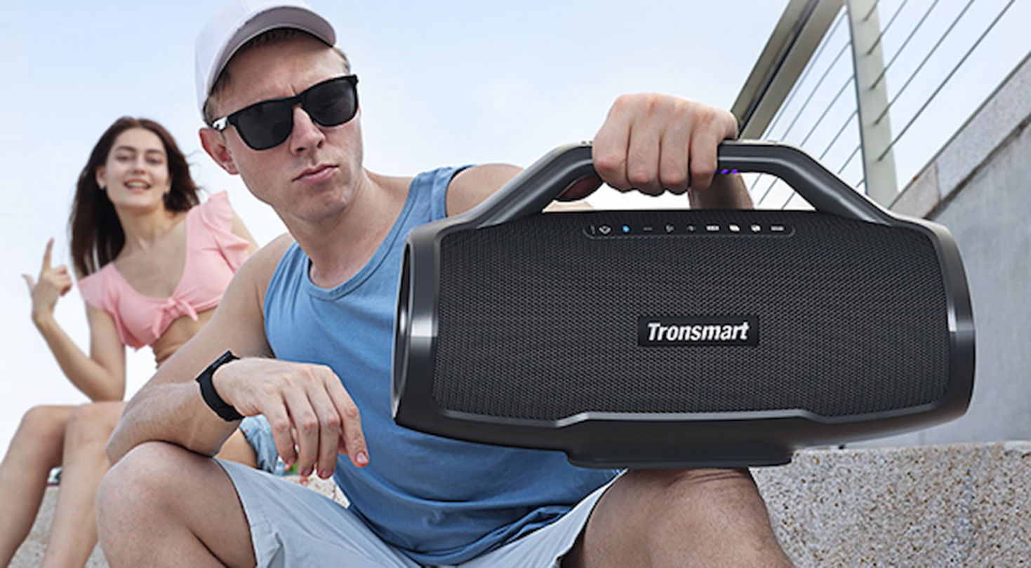Aprovecha el descuento que tiene AliExpress para este genial altavoz portátil para fiestas