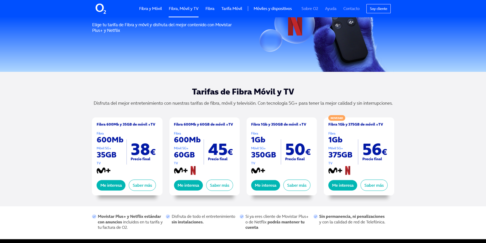Contratar Movistar Plus+ con O2 vs contratar con Movistar: ¿qué diferencias hay?
