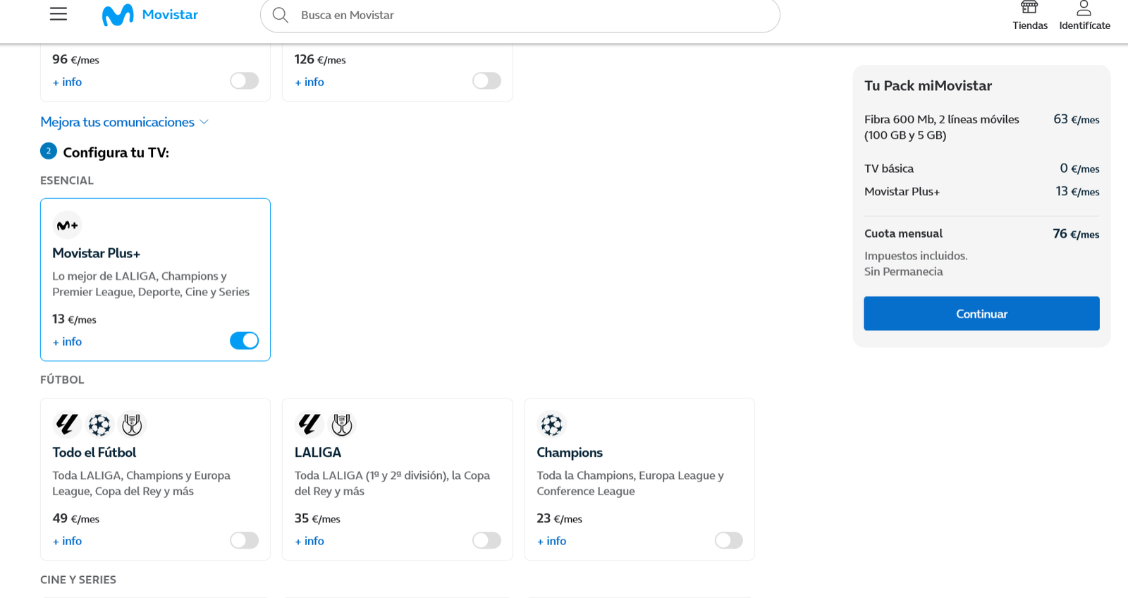 Contratar Movistar Plus+ con O2 vs contratar con Movistar: ¿qué diferencias hay?