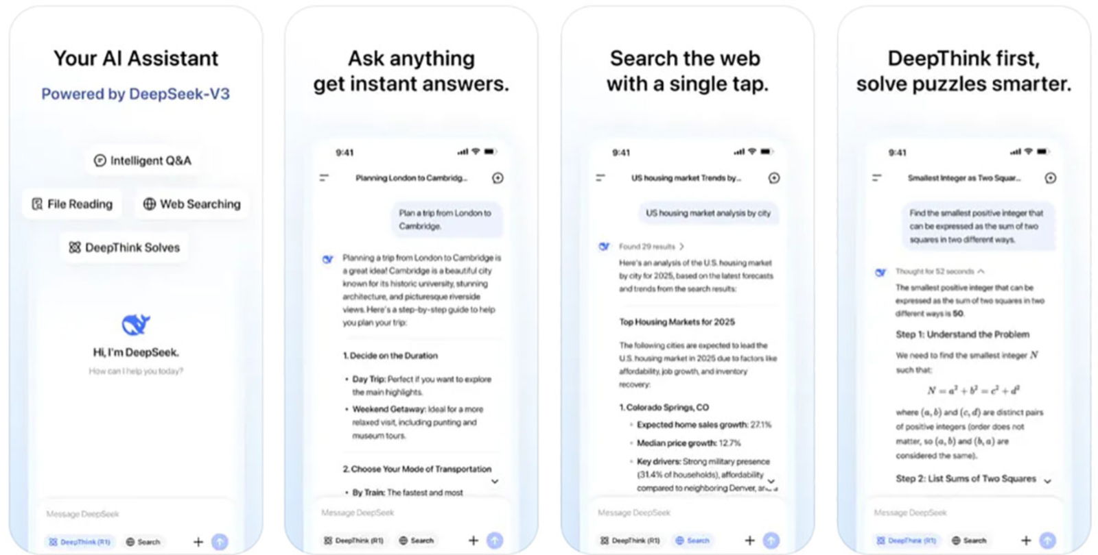 DeepSeek para iPhone