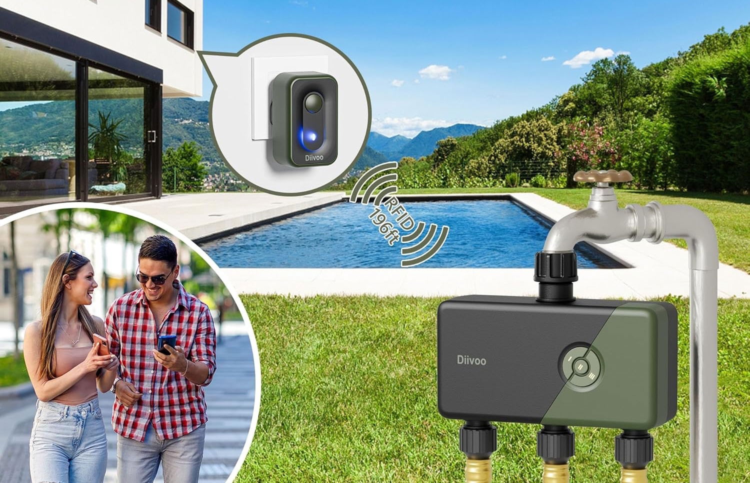Diivoo Tecnología RFID 60m app
